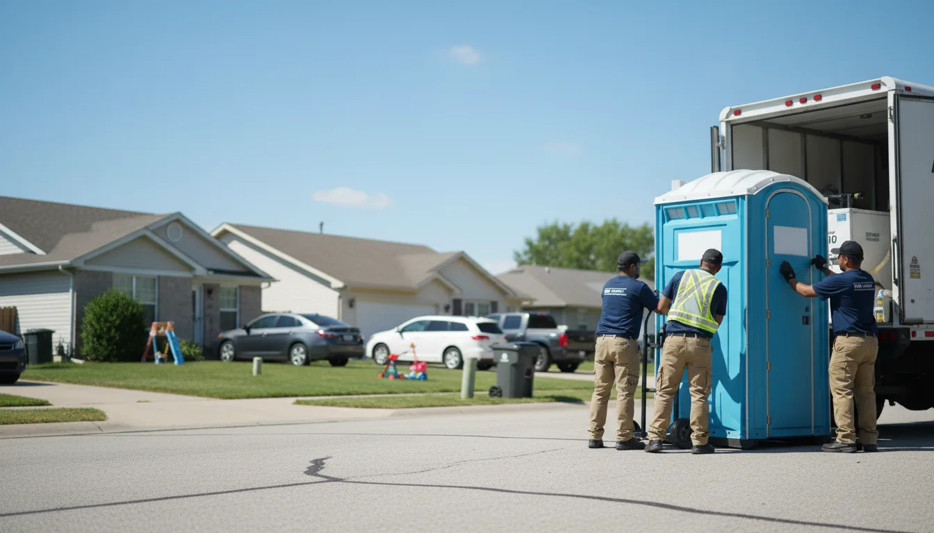 Standard Porta Potty Rentals in Commerce, MO near me